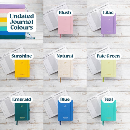 Undated Journal & Scrapbook Bundle