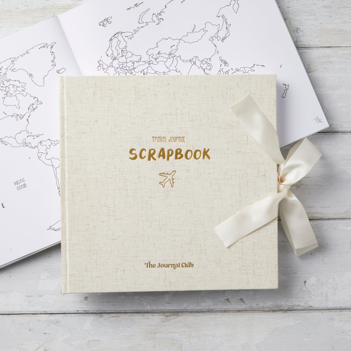 Undated Journal & Scrapbook Bundle - Natural