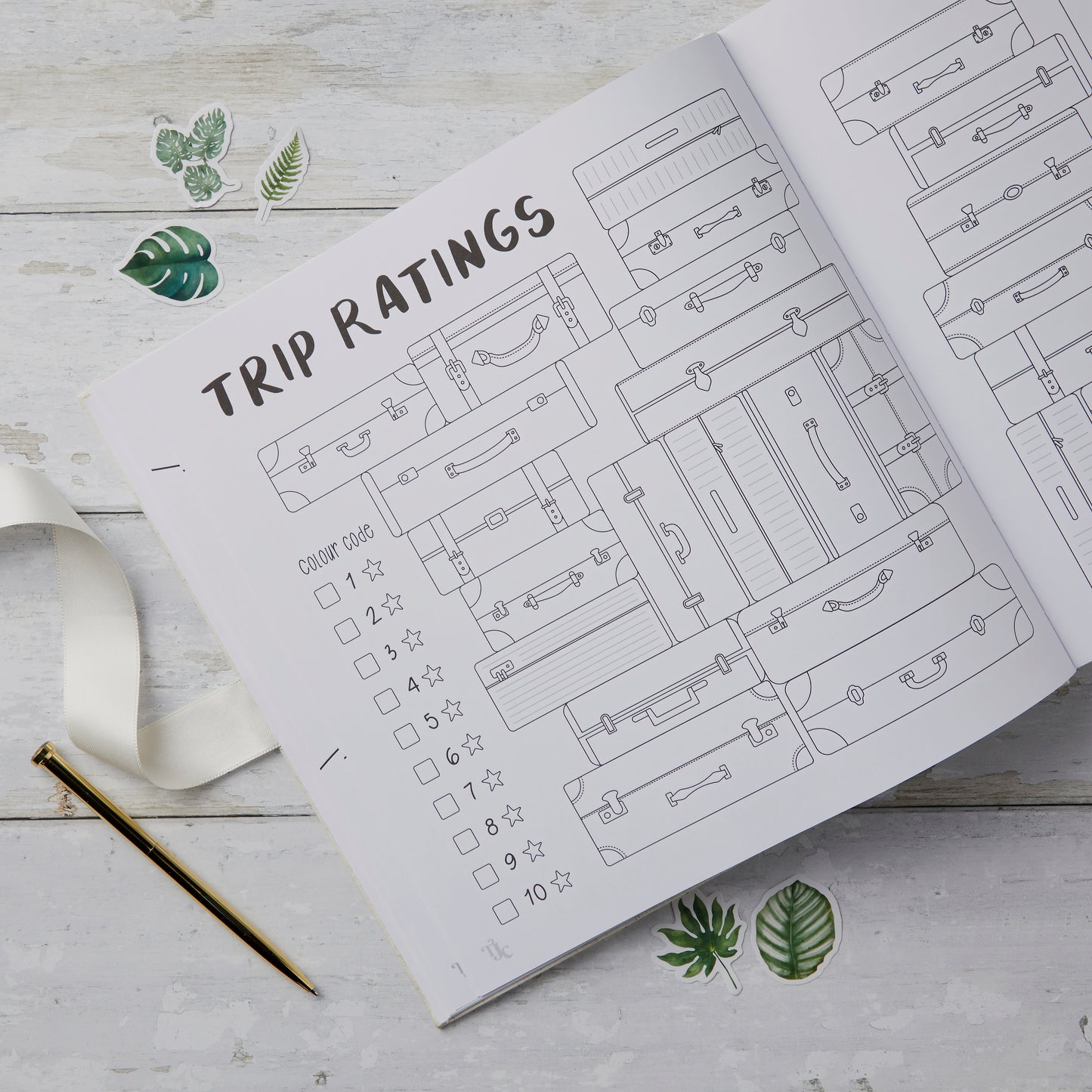 Scrapbook - The Travel Journal - Dark Green