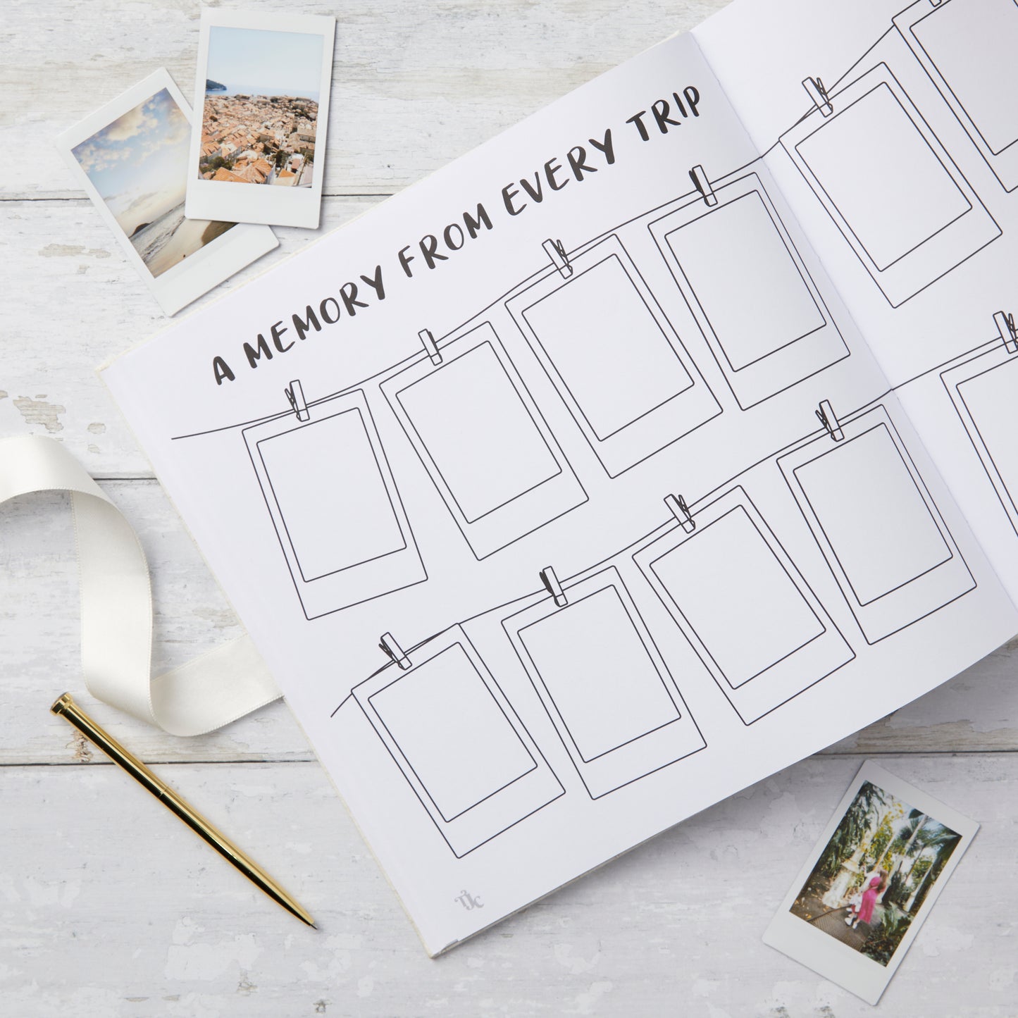 Undated Journal & Scrapbook Bundle - Natural