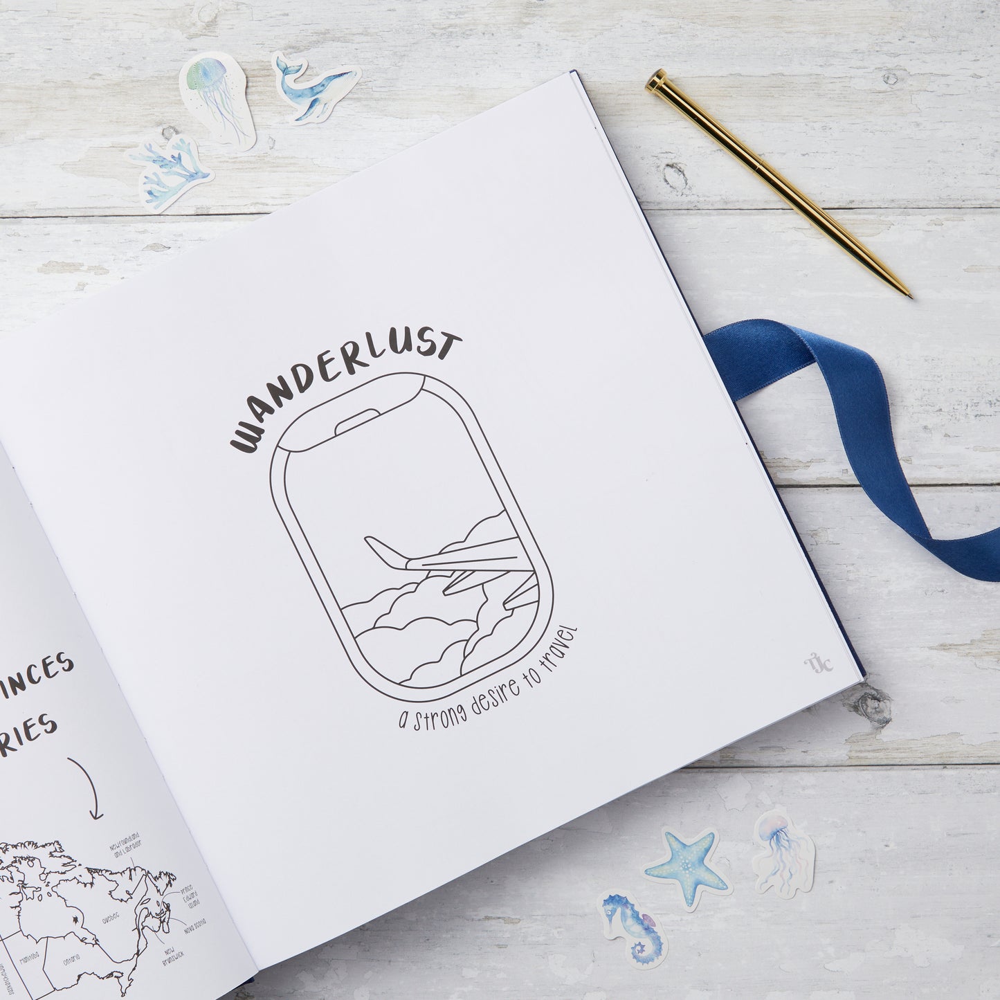 Scrapbook - The Travel Journal - Dark Green