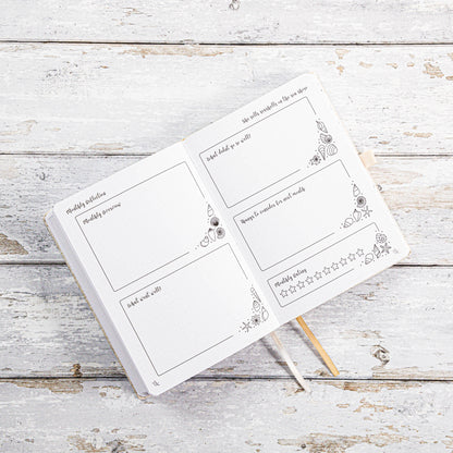 Undated Journal & Scrapbook Bundle - Natural