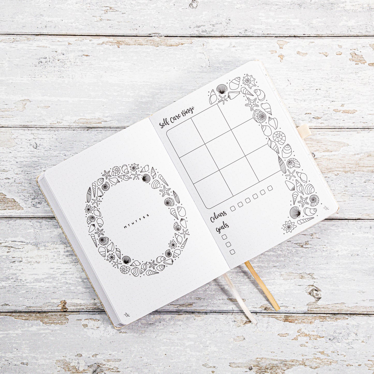 Undated Journal & Scrapbook Bundle - Natural
