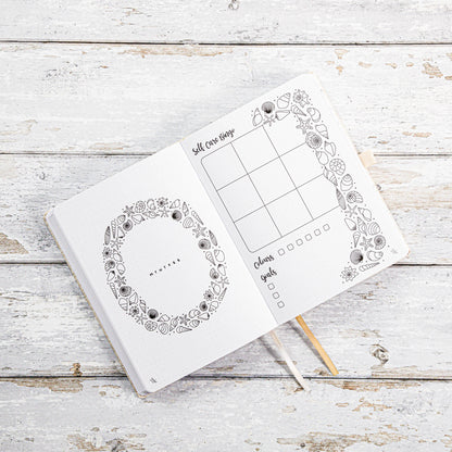 Undated Journal & Scrapbook Bundle - Natural