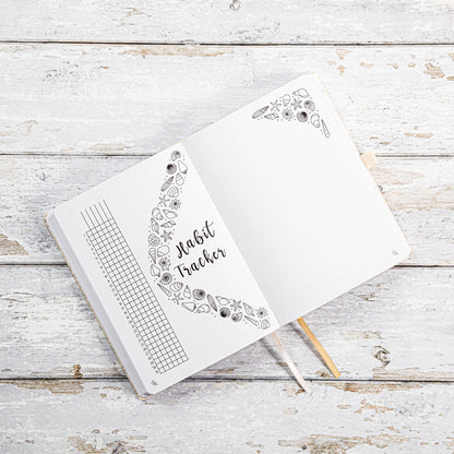 Undated Journal & Scrapbook Bundle - Natural