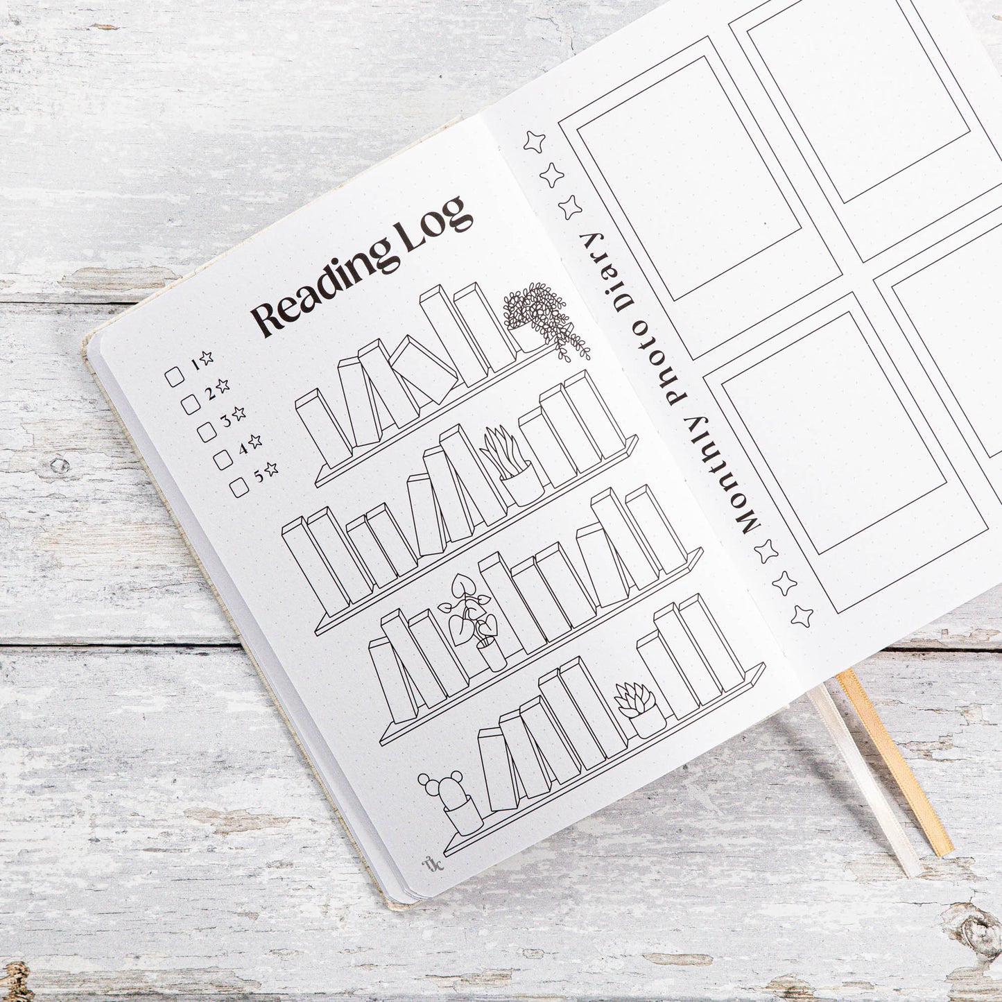 Undated Journal & Scrapbook Bundle - Natural