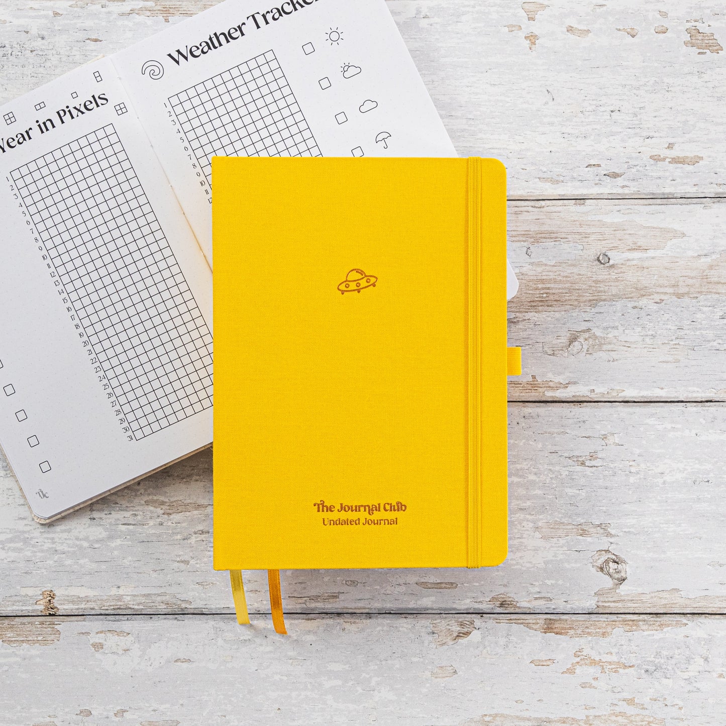 Undated Pre-made Journal - Sunshine