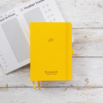 Undated Pre-made Journal - Sunshine