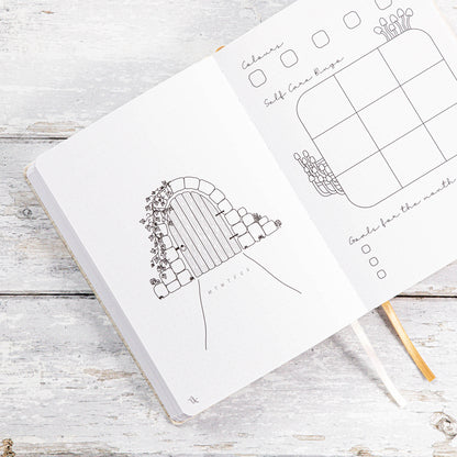 Undated Pre-made Journal - Sunshine