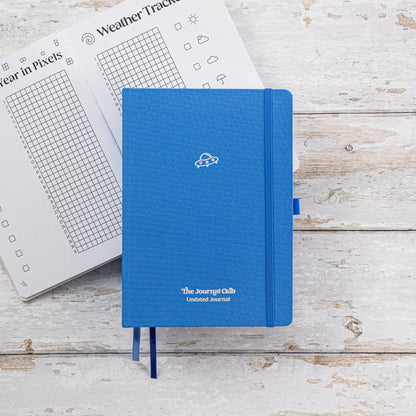 Undated Journal & Scrapbook Bundle - Blue