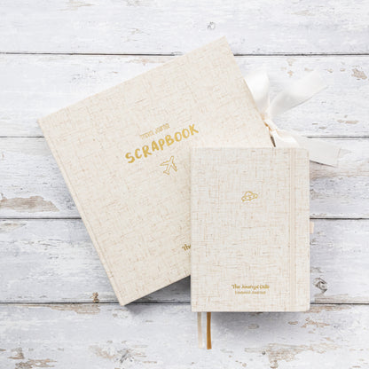 Undated Journal & Scrapbook Bundle - Natural