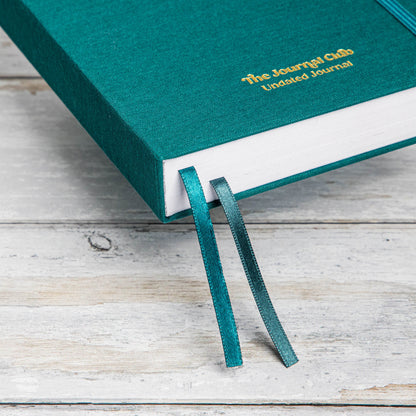 Undated Journal & Scrapbook Bundle - Emerald