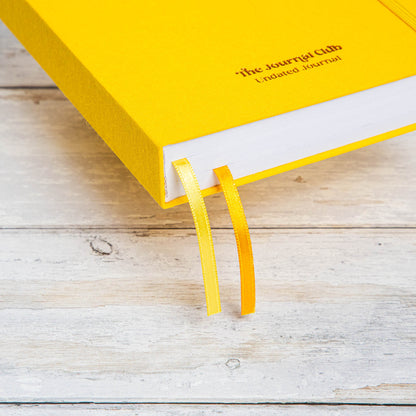 Undated Pre-made Journal - Sunshine