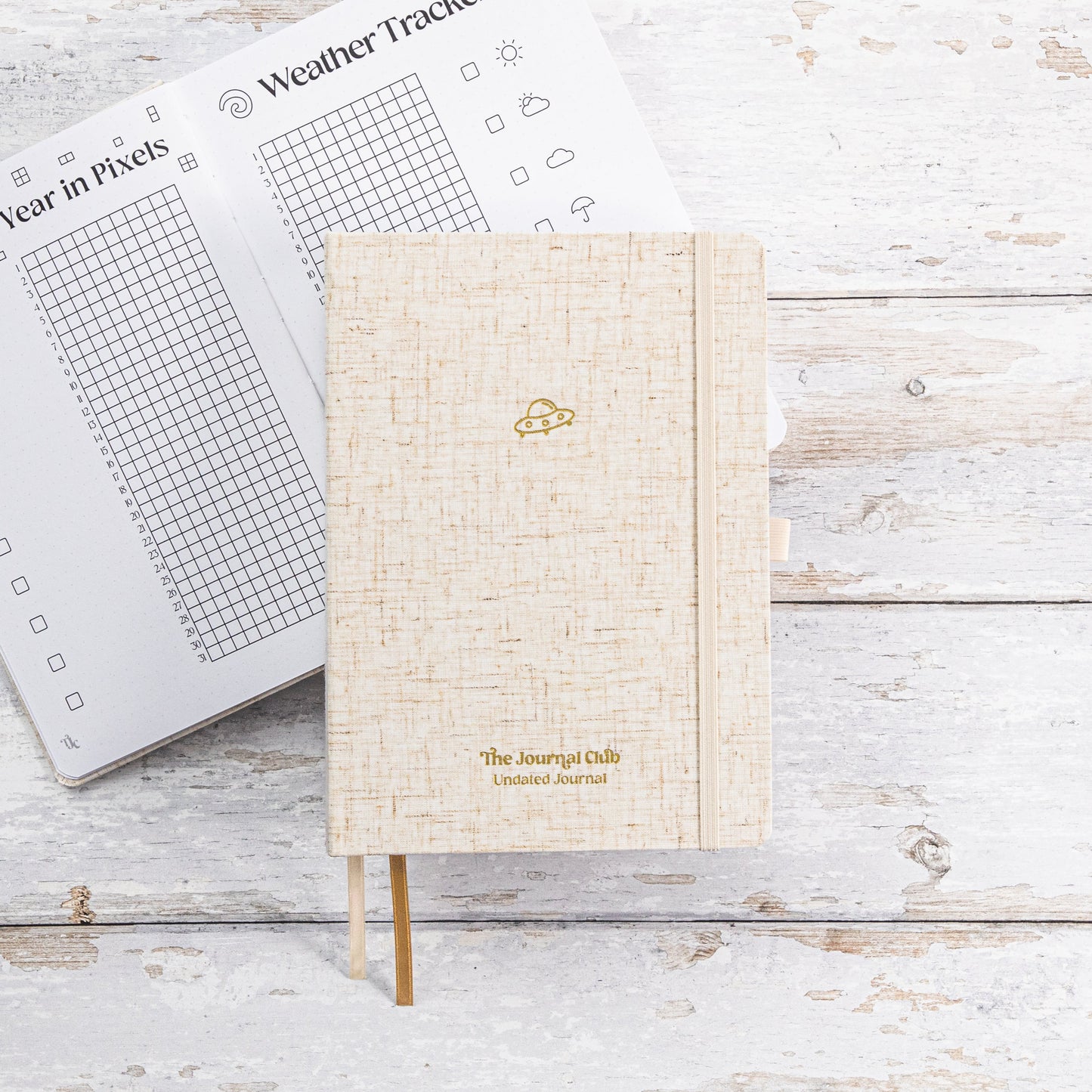 Undated Journal & Scrapbook Bundle - Natural