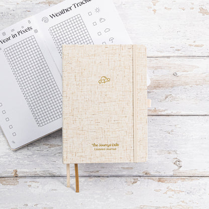 Undated Journal & Scrapbook Bundle - Natural