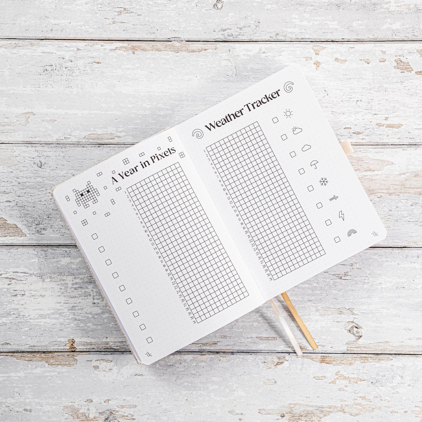 Undated Journal & Scrapbook Bundle - Natural